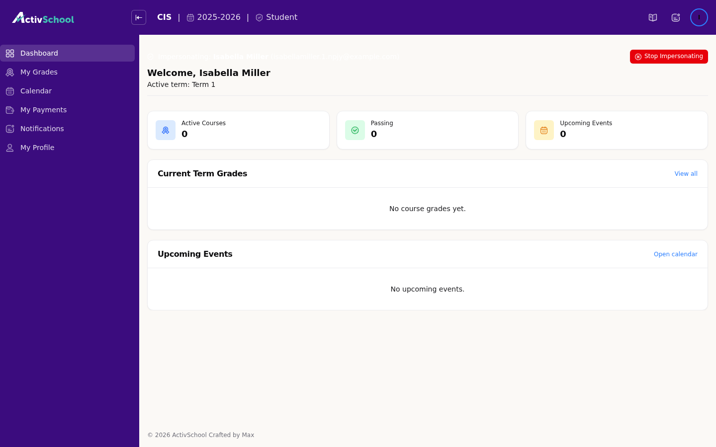 ActivSchool screen